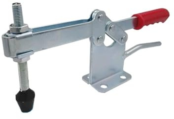 Abrazadera rápida horizontal for carpintería, abrazadera de fijación de paneles, abrazadera de palanca GH220WLH