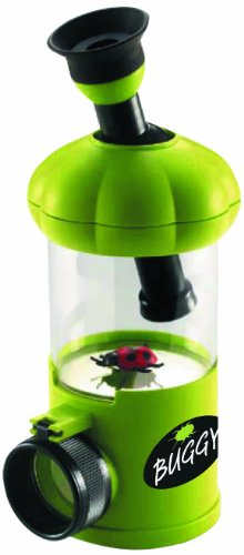 Navir 8035 Kinder Becherlupe mit 7 optischen Elementen, Insekten-Beobachter, Entdecker-Spielzeug, ab 5 Jahren, grün