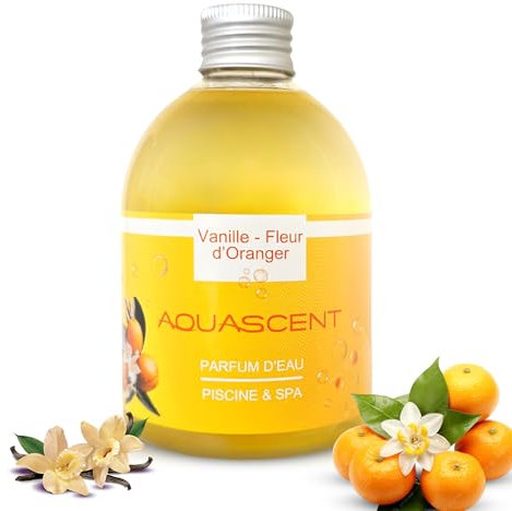 Aquascent - Parfum Piscine et Spa Vanille-Fleur D'ORANGER 250 ML