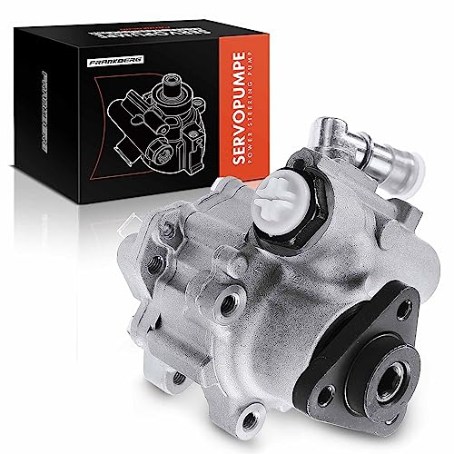 Frankberg Bomba Hidráulica de Dirección Asistida Servobomba sin Poleas Compatible con A6 4B C5 3.0L 2001-2005 A6 Avant 4B C5 3.0L 2001-2005 Sustituir# 4B0145156R