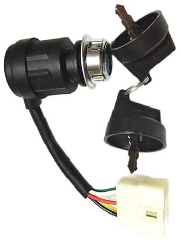 Interruttore Accensione Chiave Interruttore Elettrico Chiave Accensione 5 Fili Per Generatore Diesel 4500 5500 6500 7500 Adatto Per KGE6500E JK425-2