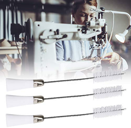RIZGHWOY Cepillo de Limpieza de 10 Uds, Diseño de Doble Extremo de Nailon para Limpieza de Máquinas de Coser y Computadoras, Ideal para Lugares Difíciles de Alcanzar