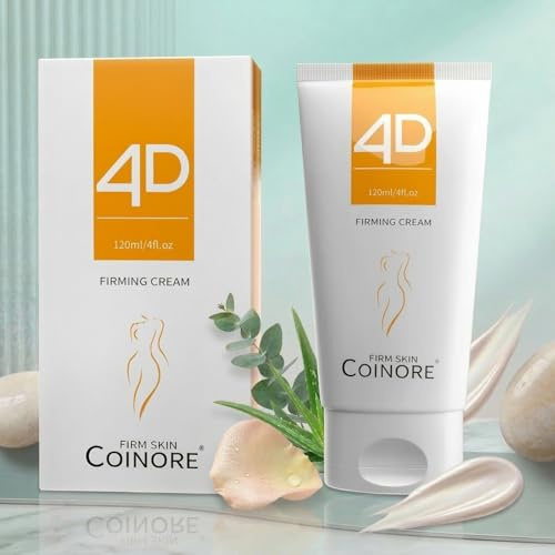 B Flat Belly Firming Cream - Fast Absorbing Moisturizer Firming, Tightening Cream for Belly, Thigh & Buttocks for Women & Men, 4.0 Fl Oz