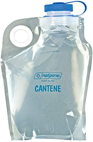 Nalgene Borraccia Sacca Cantene 3 Litri Trasparente/Tappo Blu
