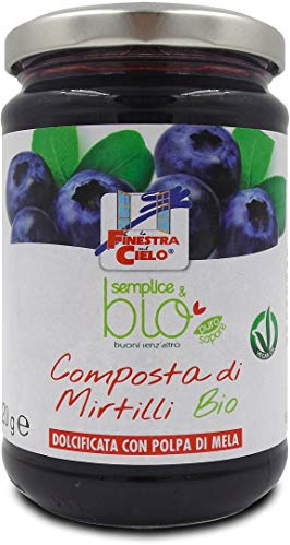 Semplice&bio, Composta di mirtillo bio, 320g
