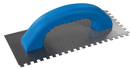Silverline Adhesive Trowel D-Handle 230 x 100mm - 6mm Teeth (245062)