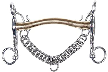 HKM Kandare-9906 silber 14,5 cm