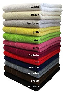 Dukal | Waschhandschuh | Größe: 17x24 cm | aus Walkfrottee (500g/m²) | 100% Baumwolle | Farbe: braun
