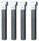 IMEX EL ZORRO 81402-B – Jeu de 4 Pieds pour sommier sans roulettes