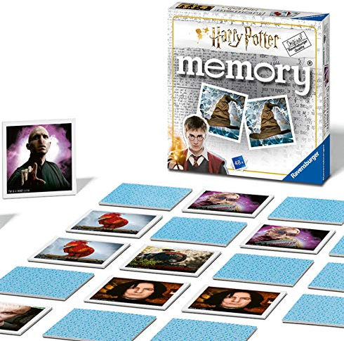 Ravensburger Harry Potter Mini Memory Game - Matching Picture Snap Pairs for Kids Age 3 Years Up