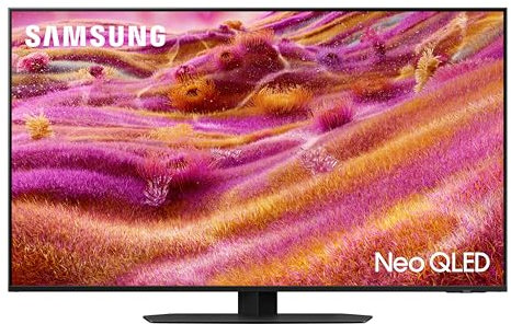 Samsung Mini TV 50 Pouces Neo QLED QN90F 4K Mini LED Smart TV avec Vision AI, écran sans Reflets avec Glare Free et Quantum Matrix Technology Plus