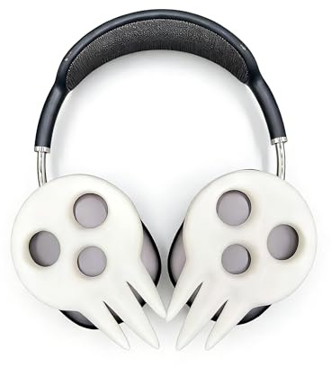 Skeleton Skull Print Protective Case for AirPods Max - Shockproof Headphone Cover, Anime-Inspired Audio Accessory