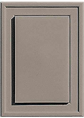 Builders Edge 130130001008 Raised Mini Mounting Block 008, Clay