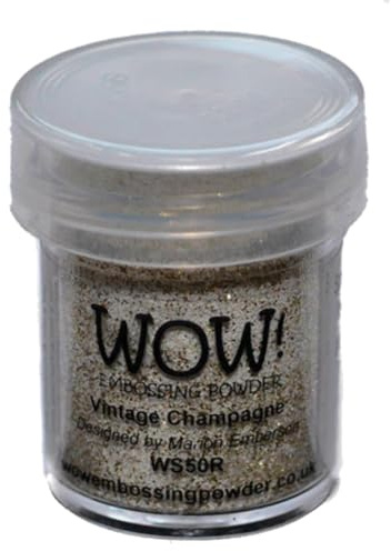Wow Embossing Powder 15ml, Vintage Champagne