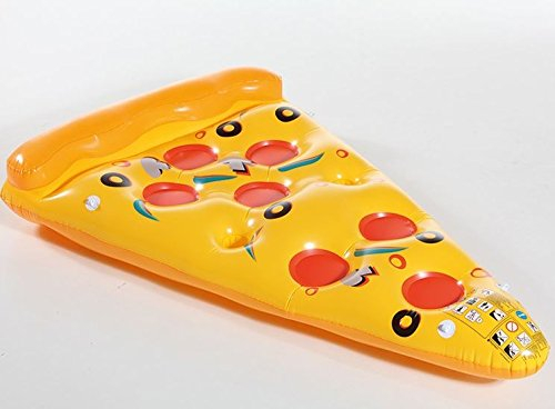 BUSDUGA 2533 - Luftmatratze Pizza-Stück XXL, die etwas andere Luftmatratze ca.180cm