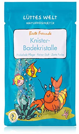 Vedes Lüttes Welt Naturkosmetik Badekristalle Beste Freunde 80 ml