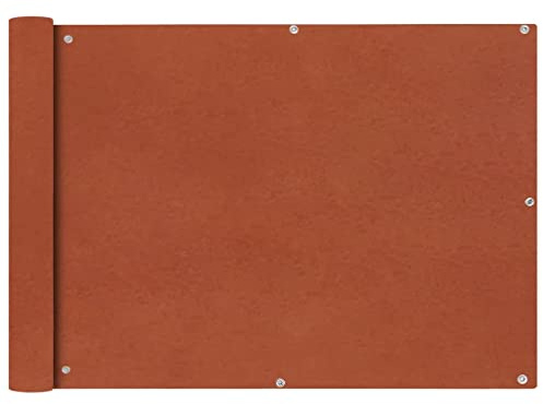 vidaXL Balkonbespannung 75x400cm Balkon Sichtschutz Windschutz Verkleidung