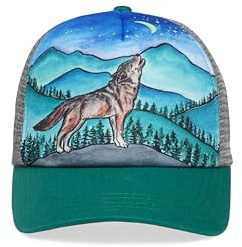 SUNDAY AFTERNOONS Trucker-Mütze für Kinder, einsamer Wolf, 1 Stück