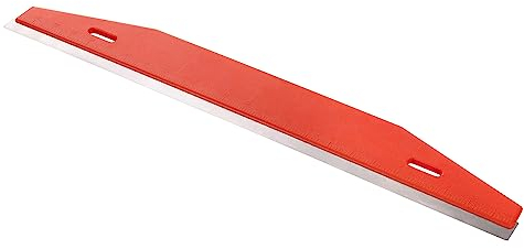 Bonetti Stainless Steel Paint Shield & Edging Tool | 24 Straight Edge Paint Guard & Painters Tool Edger, Cutting in, Wallpaper Scraper | Heavy-Duty Painting & Decorating Tool