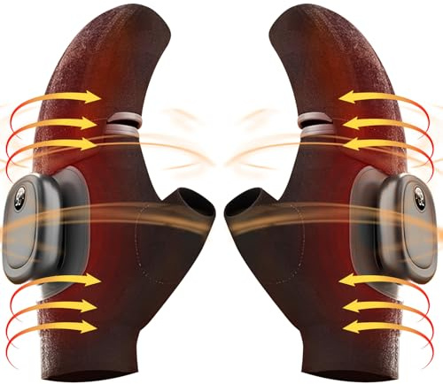 OBEST Guanti Riscaldabili Invernali per Uomo/Donna,Guanti Riscaldati 3 Livello,Ricarica USB, Riscaldamento Continuo per 4 Ore,Idea per Corsa, Ciclismo, Arrampicata, Lavoro,Sci (guanti riscaldati)