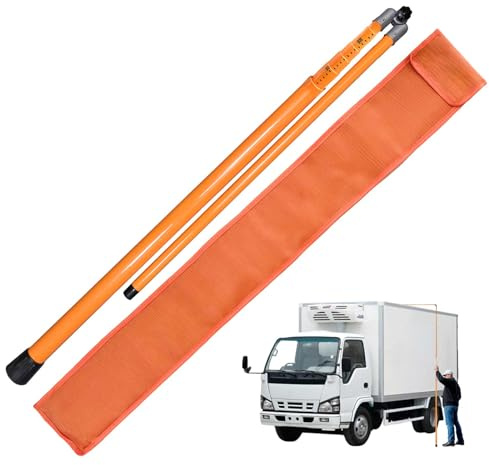 heninhill Truck Height Measuring Stick 20FT for Lorry Trailer Caravan, Telescopic Load Height Measuring Stick with Carry Bag