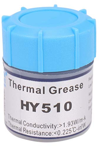 Nihcora HY510 10G Pasta de Grasa Conductora TéRmica Gris para Enfriamiento de Chipset de CPU GPU