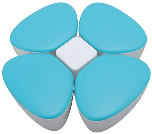 ZJchao Conteneurs de Collations pour bébé, Récipient de Poudre de Voyage, Récipient de Formule Rotatif à Quatre Compartiments Anti-déversement, Distribution de Préparations pour bébé, Alimentation