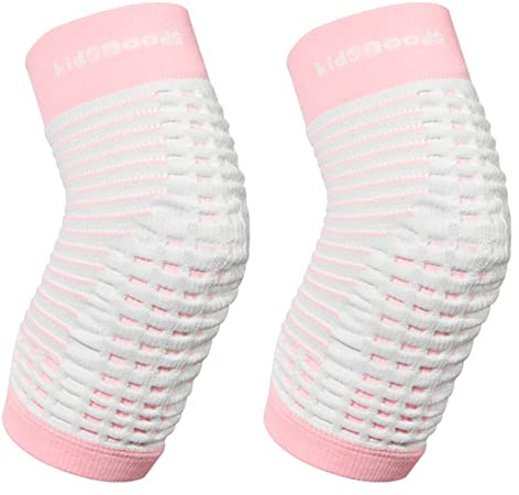 Nucelit Bomull Baby knäskydd söt krypande armbågsskydd barn knäskydd barn kort knäskydd halkskydd säker benvärmare småbarn benvärmare barn knäskydd halkskydd skydd för promenader