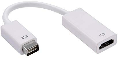 Cmple – Mini DVI Male to HDMI Female Video Adapter Cable - Mini DVI to HDMI Adapter for MacBook Pro