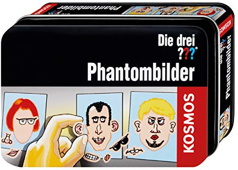 Die drei ??? Phantombilder von KOSMOS, Detektiv-Spielzeug, Agenten-Ausrüstung für Kinder ab 8 Jahre, Fragezeichen Spielzeug, Detektiv Ausrüstung, Detektivset