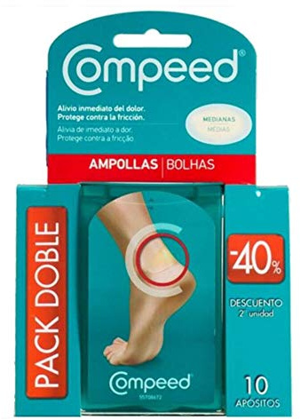 COMPEED Apósitos Ampollas Pack Mediano 10 uds