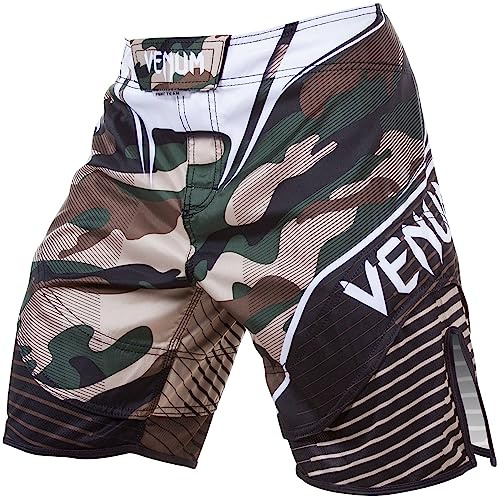 Venum, Camo Hero Short de Combat, Homme, S, Vert/Brun