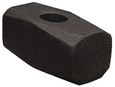 Palo de cantos vivos de acero forjado y barnizado