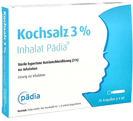 KOCHSALZ 3% Inhalat Pädia Ampullen 20 St
