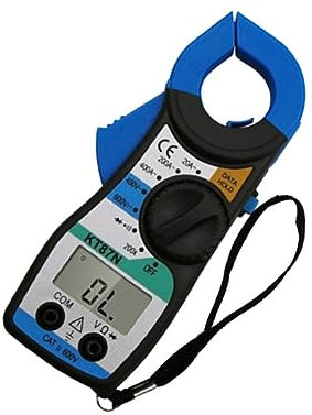 ULTECHNOVO Digitales Zangenmultimeter Ohmmeter Zangenamperemeter Transistortester Zangenvoltmeter Mit Hintergrundbeleuchtungs Lcd-display Für Präzise Messungen Robustes Gehäuse Überlastungssc