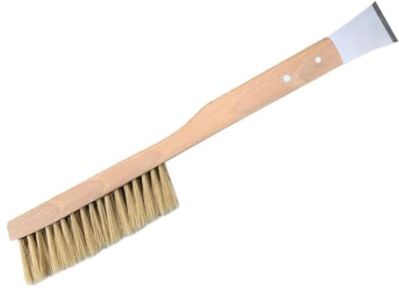 Abkehrbesen mit Stockmeißel aus Holz Bienenstockbürste Bienenbesen