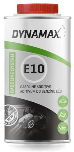Dynamax All Year E10 Petrol Fuel Treatment Additive for Cars, Motorcycles, Boats, Concentrated (1:1000), 500ml Bottle with Dispenser - Treats 500L