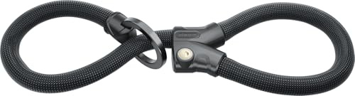 ABUS Candado de cadena Infinity Loop 1806 – Candado flexible para bicicleta con 2 trabillas ajustables para asegurar simultáneamente varias piezas de bicicleta, bicicletas u otros objetos – Longitud