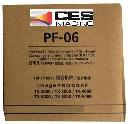 PF-06 Printhead for use in Canon imagePROGRAF TM-350, TM-340, TM-240, TM-250, TM-355, TX-3100, TX-4100, TZ-30000