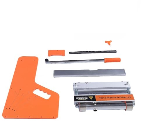 Jectse 13 en el Cortador de Pisos, Cortador de Piso Laminado Profesional, Corte de un Paso, Diseño de Seguridad, para Laminado, Múltiples Capas, Madera Dura, LVP, LVT, SPC, WPC.