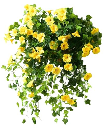 UV-beständiga konstgjorda blommor för utomhusbruk | falsk petunia realistisk dekorativ, dekoration av konstgjorda blommor, för balkong innergård terrass vardagsrum kontor