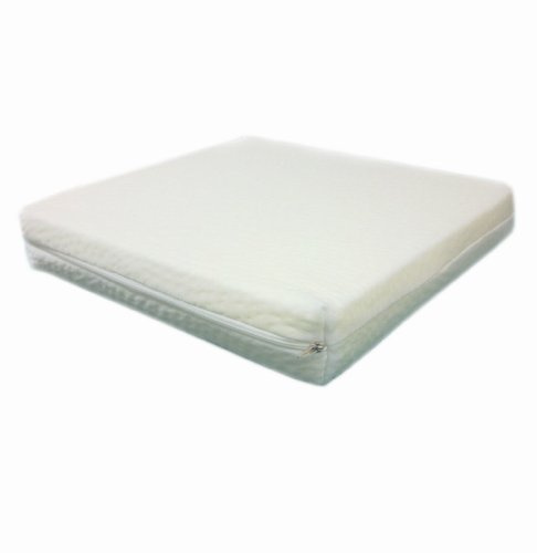 Dibapur ® rullstol Visco sittkudde rullstolskudde ca 40 cm x 40 cm x 7 cm – viskoelastisk, antikuber, kudde