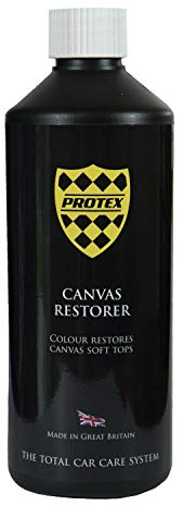 PROTEX Convertible Soft Top Canvas Restorer (Black) 500ml - Colour Restores Like New