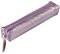 Clairefontaine 410117C - Petite Trousse Slim en Véritable Cuir d'Agneau, Rose