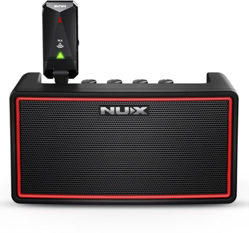NUX Mighty Air Kabelloser Stereo-Modellierung Gitarren-/Bassverstärker mit Bluetooth, mobile App