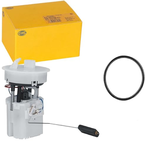 HELLA 8TF 358 303-211 Kraftstoffpumpe - Benzinpumpe - 12V - elektrisch - 4-polig - mit Dichtung - u.a. für FORD FIESTA VI (CB1, CCN)