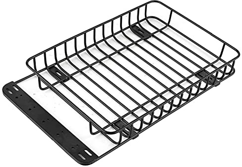 Lybunair Metal RC Roof Rack Luggage Carrier for 1/10 RC Crawler Car SCX10 III