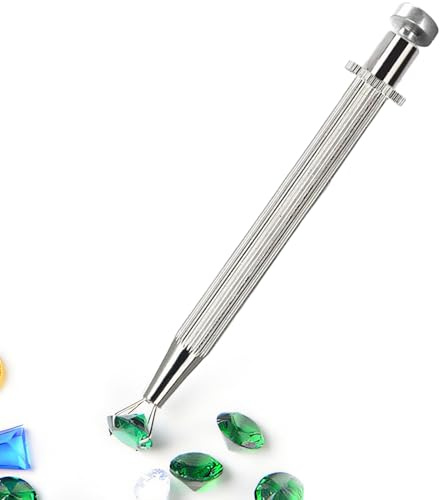 Outil de ramassage de pierres précieuses, 4 outil de ramassage à 4 griffes,Gemstone Grabber Catcher | Outil de ramassage de conception de contrepoids de la queue pour fabriquer des anneaux, des collie