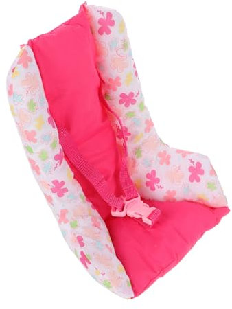 Kisangel Puppenzubehör Autositz Puppenhaus Dekoration Kleiner Sicherheitssitz Sicherheitssitz Sicherheitssitz Rollenspiel Puppen Sicherheitssitz Rollenspiel Puppenzubehör Stoff