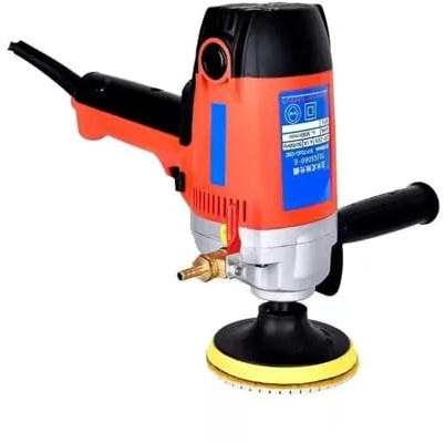 marmorpolermaskin, Variabel hastighet Vattenkvarn Elektrisk vatteninjektionsslip Polermaskin Marmor Granit Betong Sten Våtpolermaskin 900W(Package1)